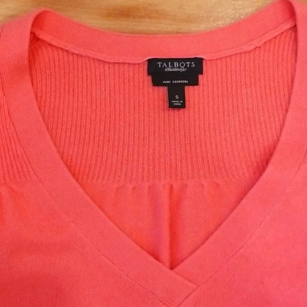 Talbots Cashmere Sweater - Picture 2 of 4
